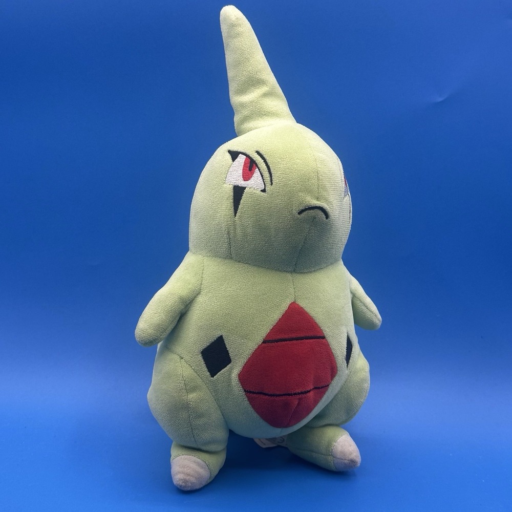 Pokemon Larvitar Plush WCT Wicked Cool Toys 11" Green Plush Animal